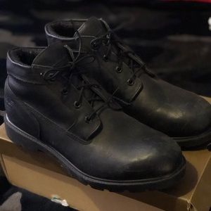Black timberlands size 12(mens)